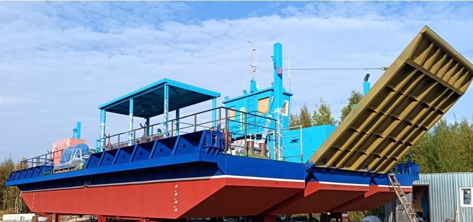    Паром в Панозеро. Фото: Минтранс Карелии