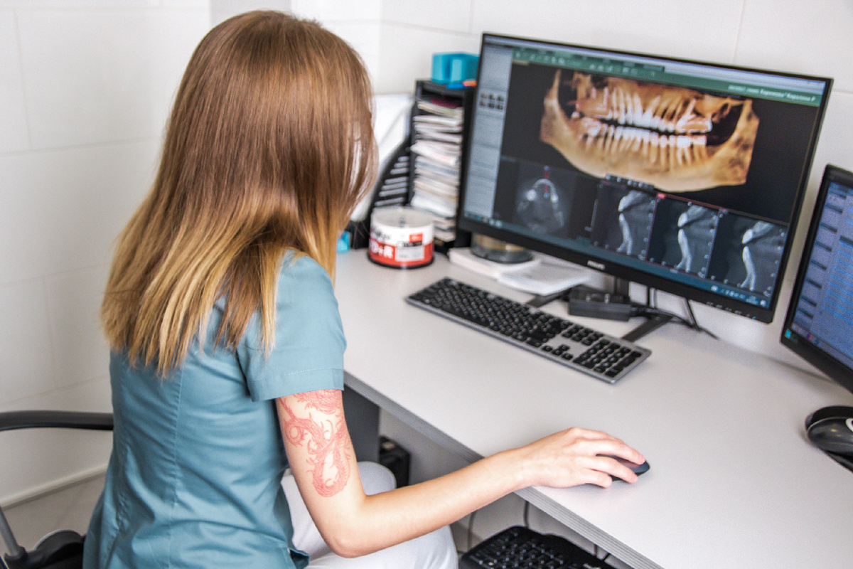 Наш томограф Vatech Green 16 имеет на 70% ниже излучение, чем у аналогов