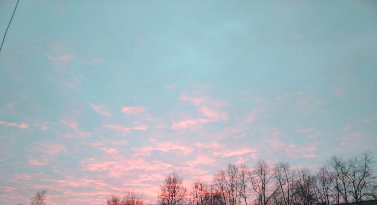 Очередной рассвет пред очами автора 