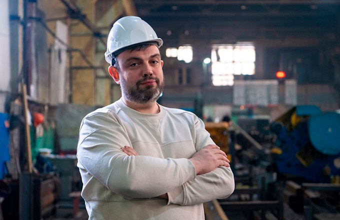 Генеральный директор завода металлоконструкций МАМИ Александр Царев.