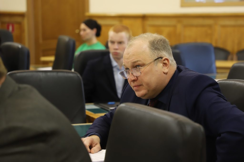 Игорь Кижнерман. Фото: пресс-служба Законодательного собрания Карелии  📷
