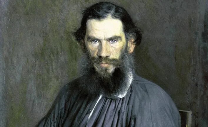 Лев Толстой - И. Н. Крамской 1873 год
