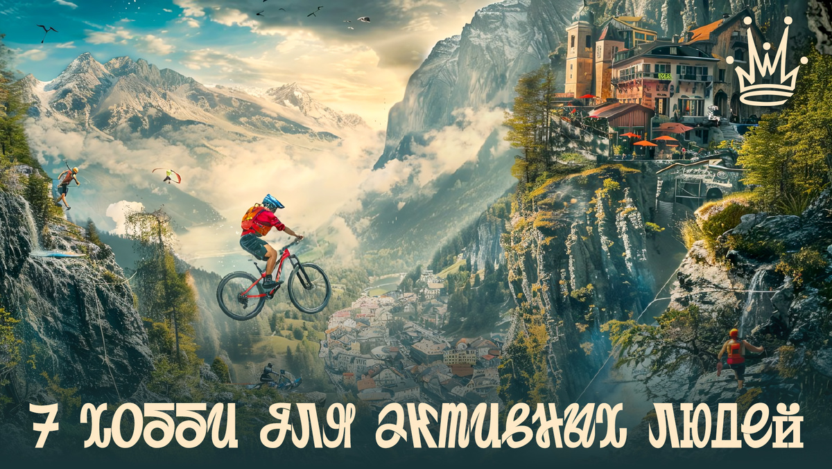 7 хобби для активных людей на свежем воздухе