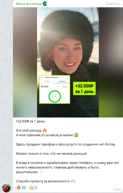 Отчеты партнеров