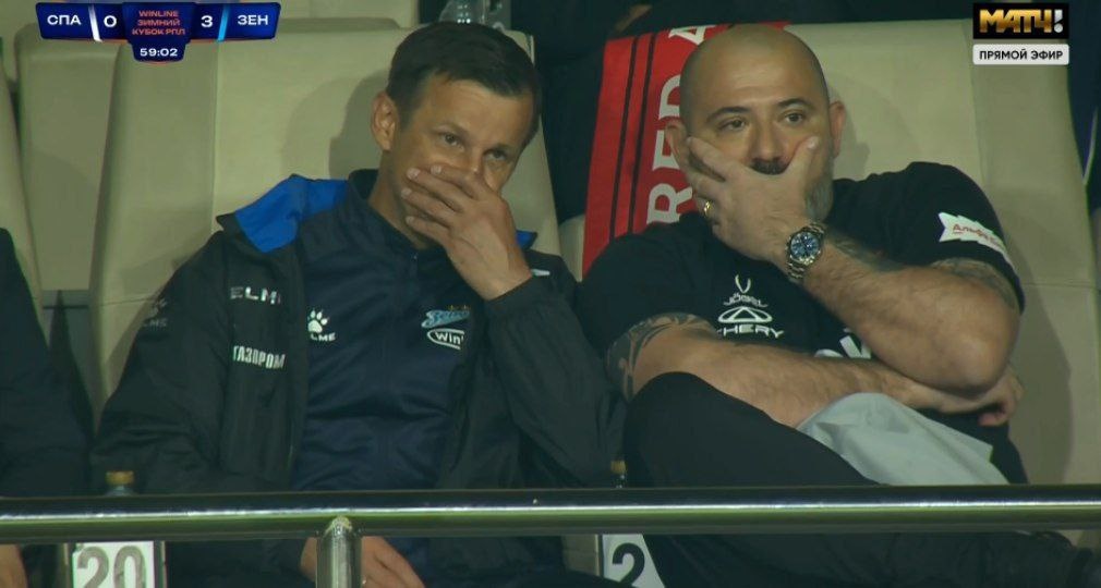    Фото: Скриншот трансляции телеканала «Матч ТВ»