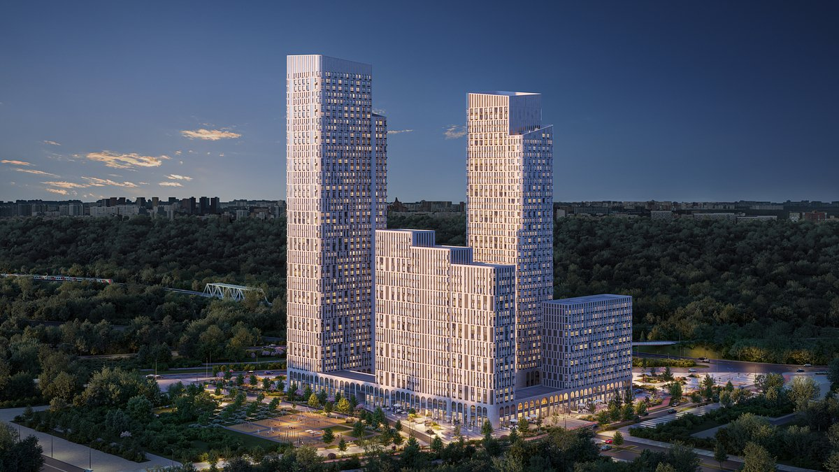 Визуализация 1 квартала ЖК «Адмирал»