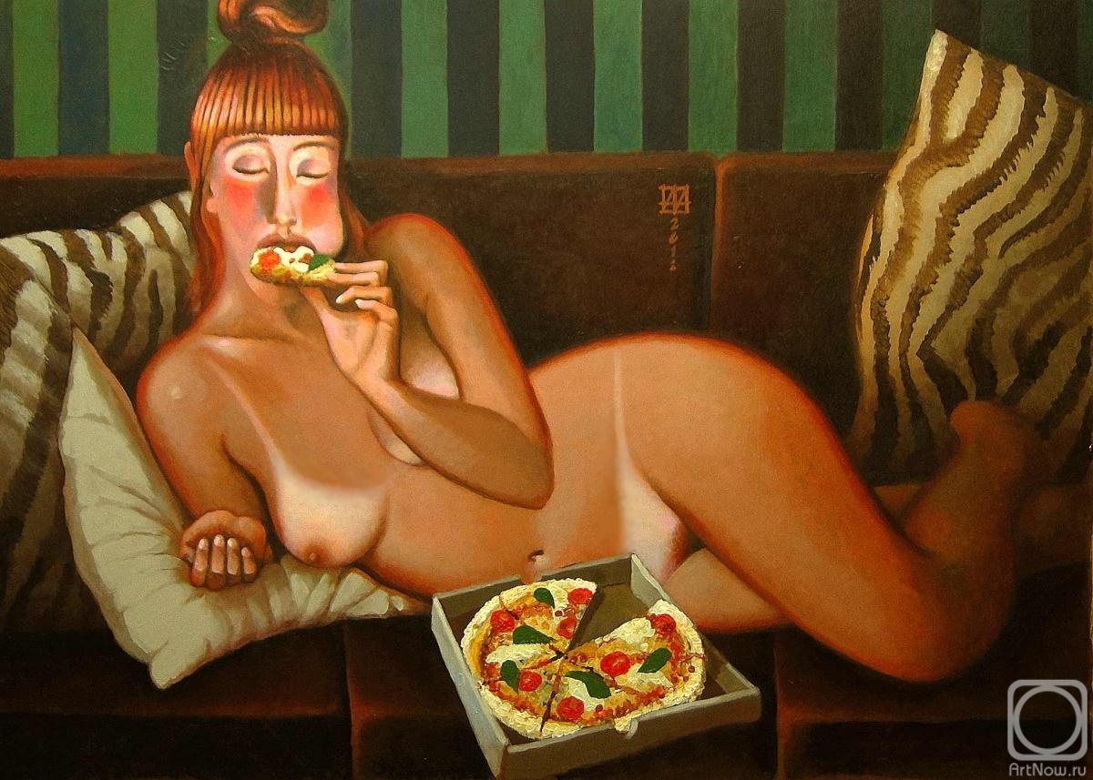 КАРТИНА ХУДОЖНИКА АНДРЕЯ ЮРЬЕВИЧА АНДРИАНОВА ПОД НАЗВАНИЕМ " МАРГАРИТА "