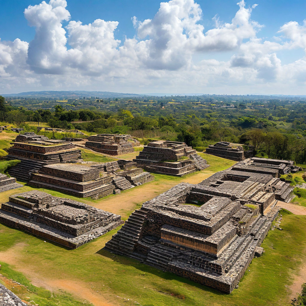 Теопансолько. Мексика. кактинка - нейросеть Шедеврум.