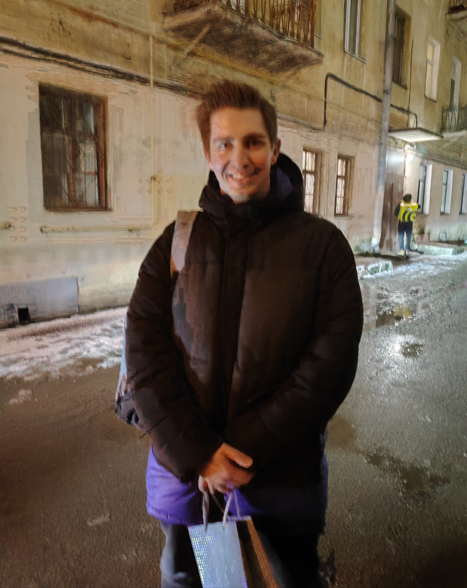 Руслан Бальбуциев, исполнитель роли Лаэрта в спектакле "Игра в Шекспира. Гамлет" и ролей в российских сериалах. Фото автора.