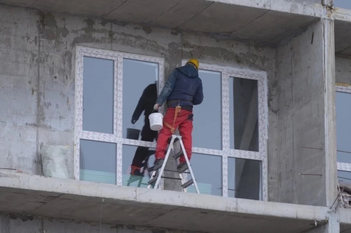    Высотный дом с окнами в пол возводят на улице Молчанова в столице Камчатки