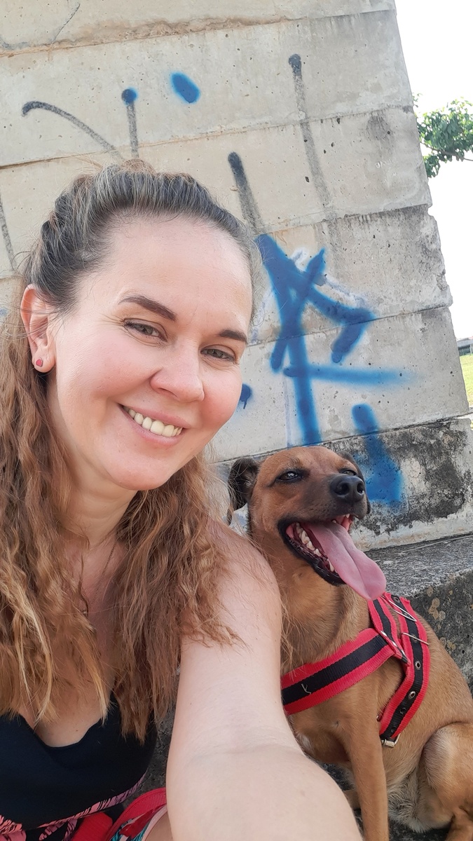 Я с моей Лили.