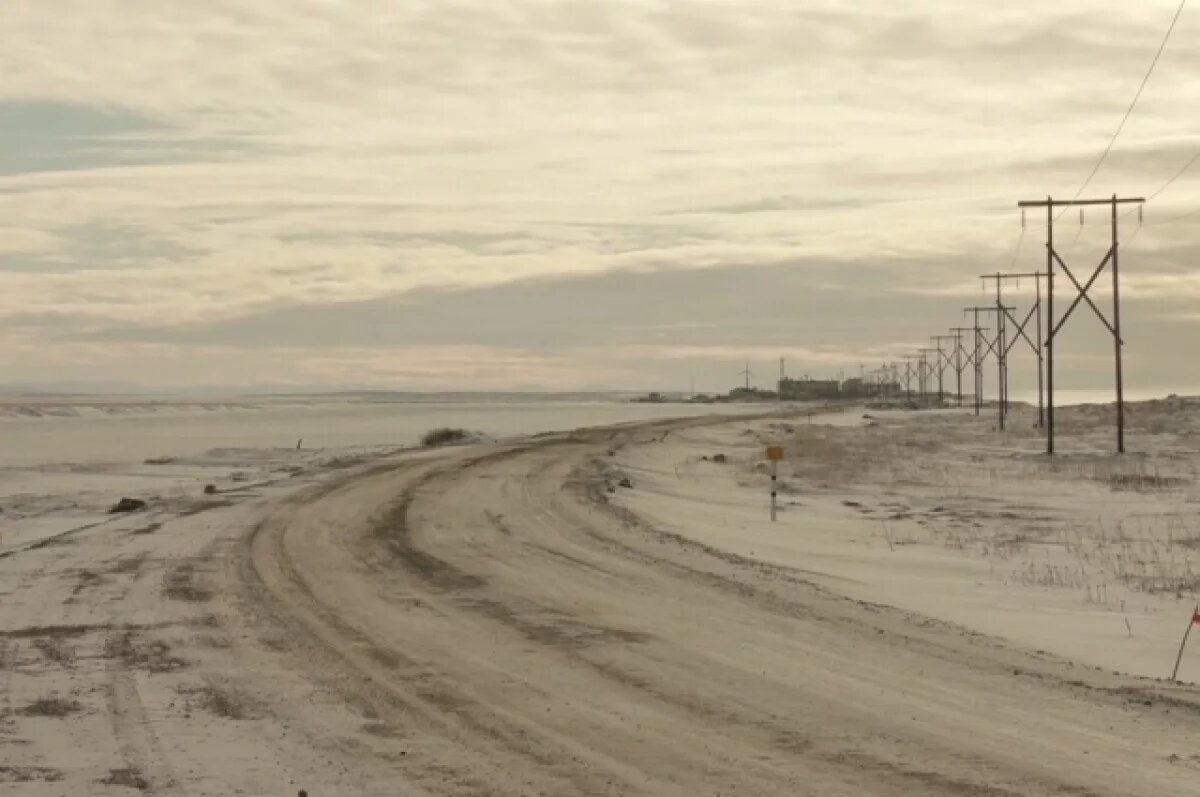    На Камчатке восстанавливают проезд для большегрузов по Октябрьской косе