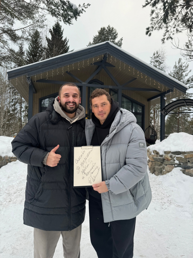    Актер Александр Пашков отдохнул в скандальном отеле Прионежья"Talo Rinda" / VK