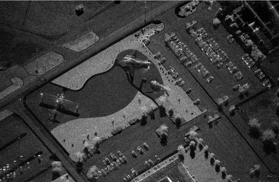 Радиолокационный снимок.