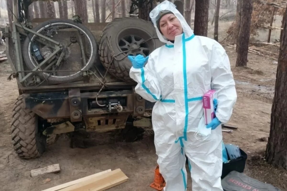    Никто в родных Ключах не знал, что Маша на передовой