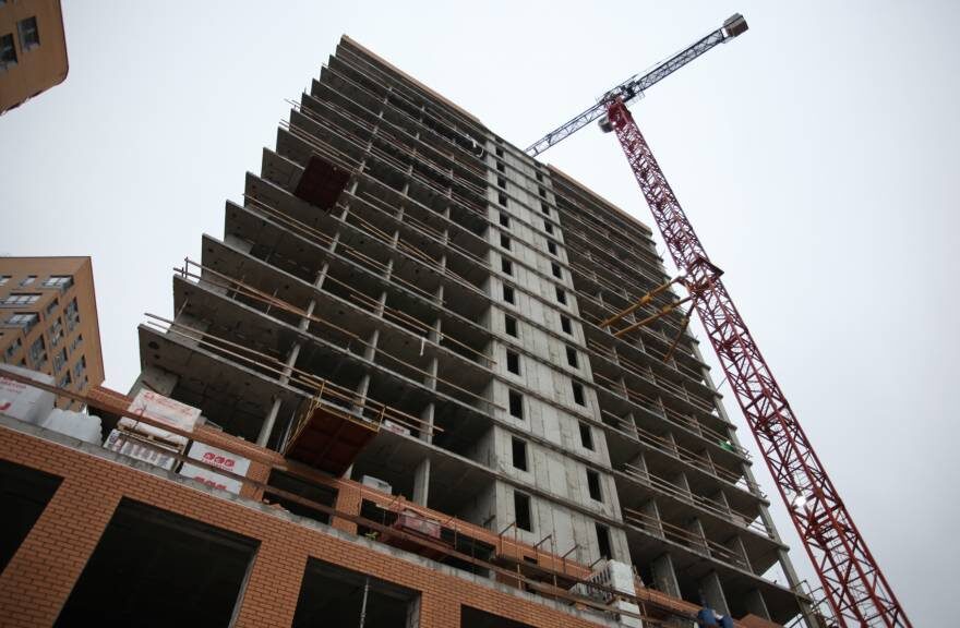     На фото ход строительства ЖК River Park от ПРОФИ-Инвест