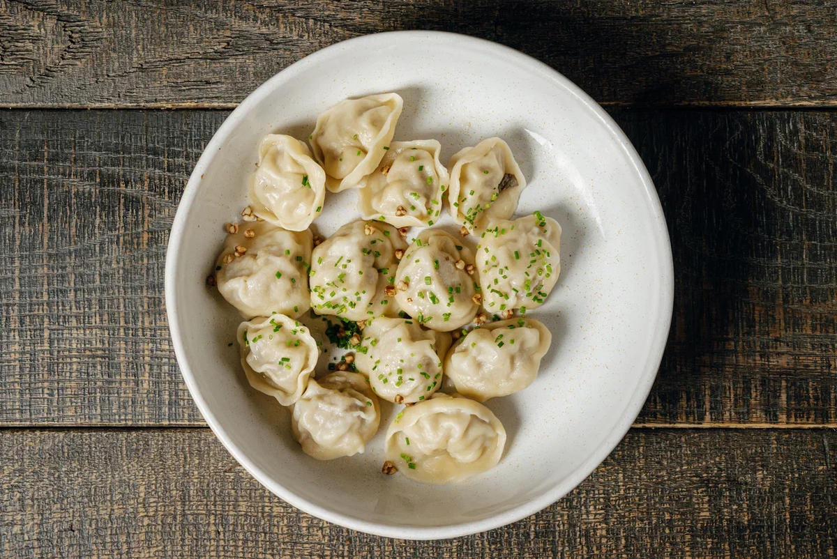 Фото: Сибирские пельмени в ресторане «Матрёшка»