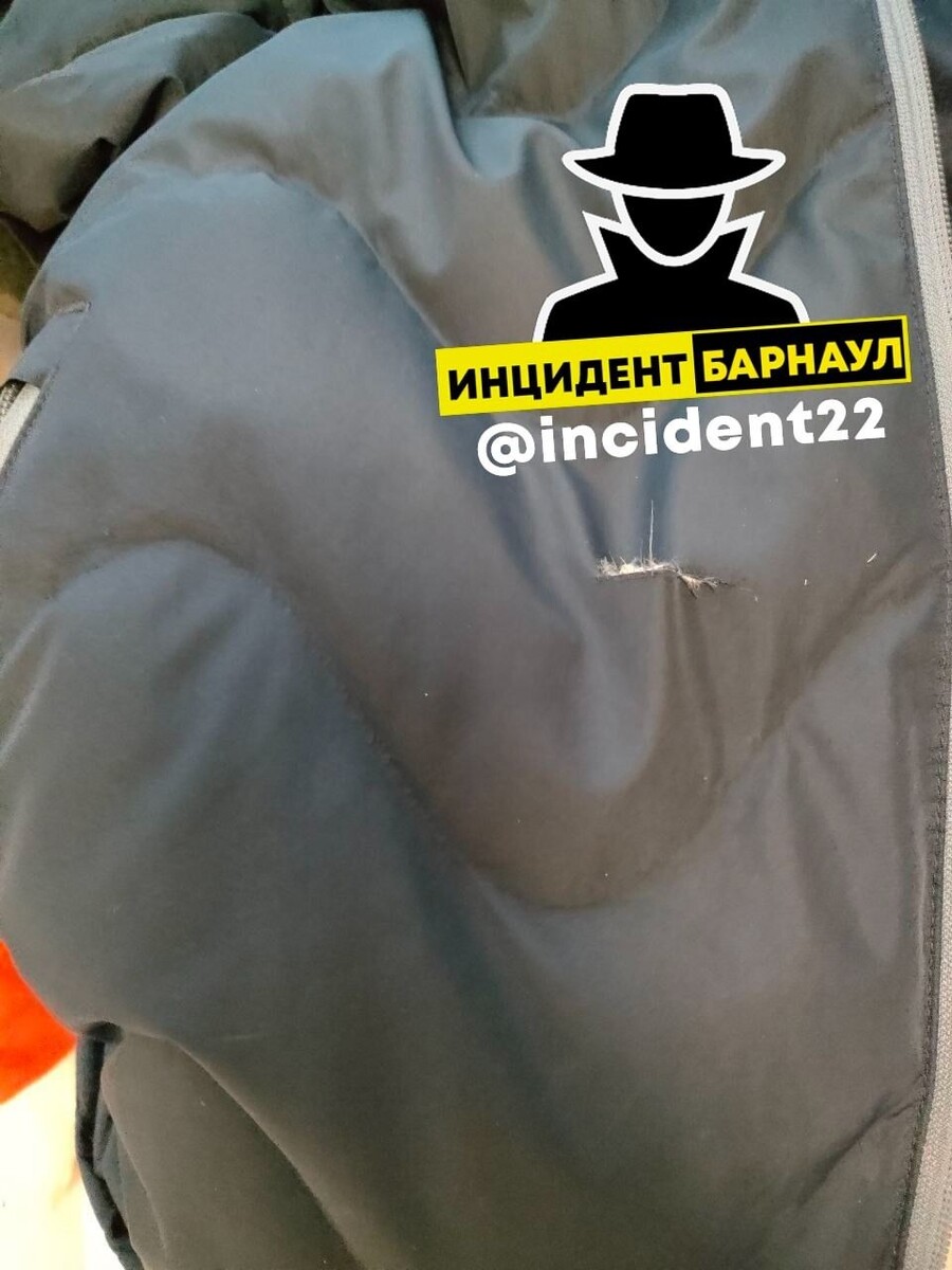    Дырки на куртке. Источник: vk.com/incident22