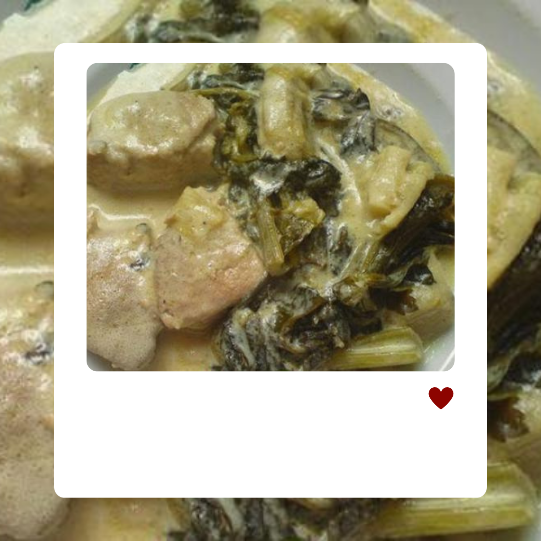 Тушёная свинина с сельдереем