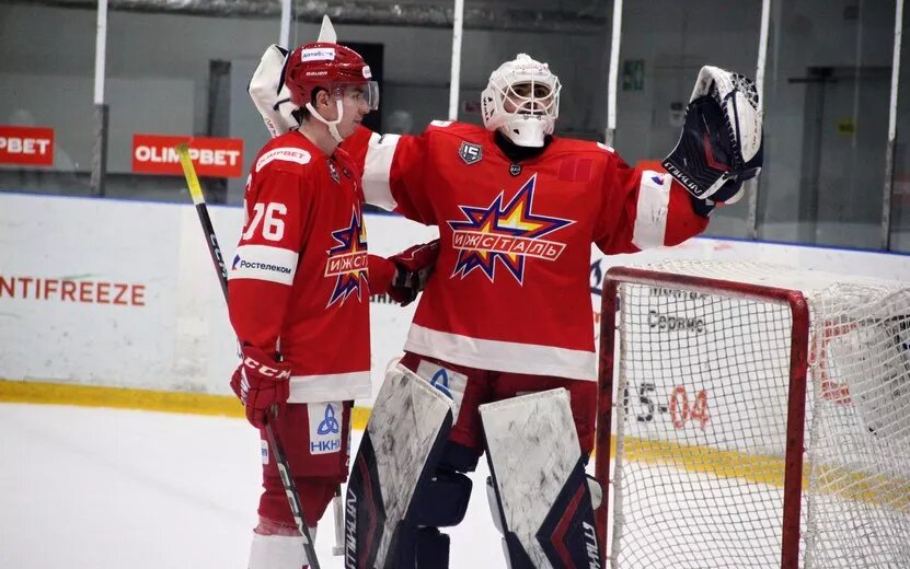    «Ижсталь» прервала серию поражений победой над «Рязанью»