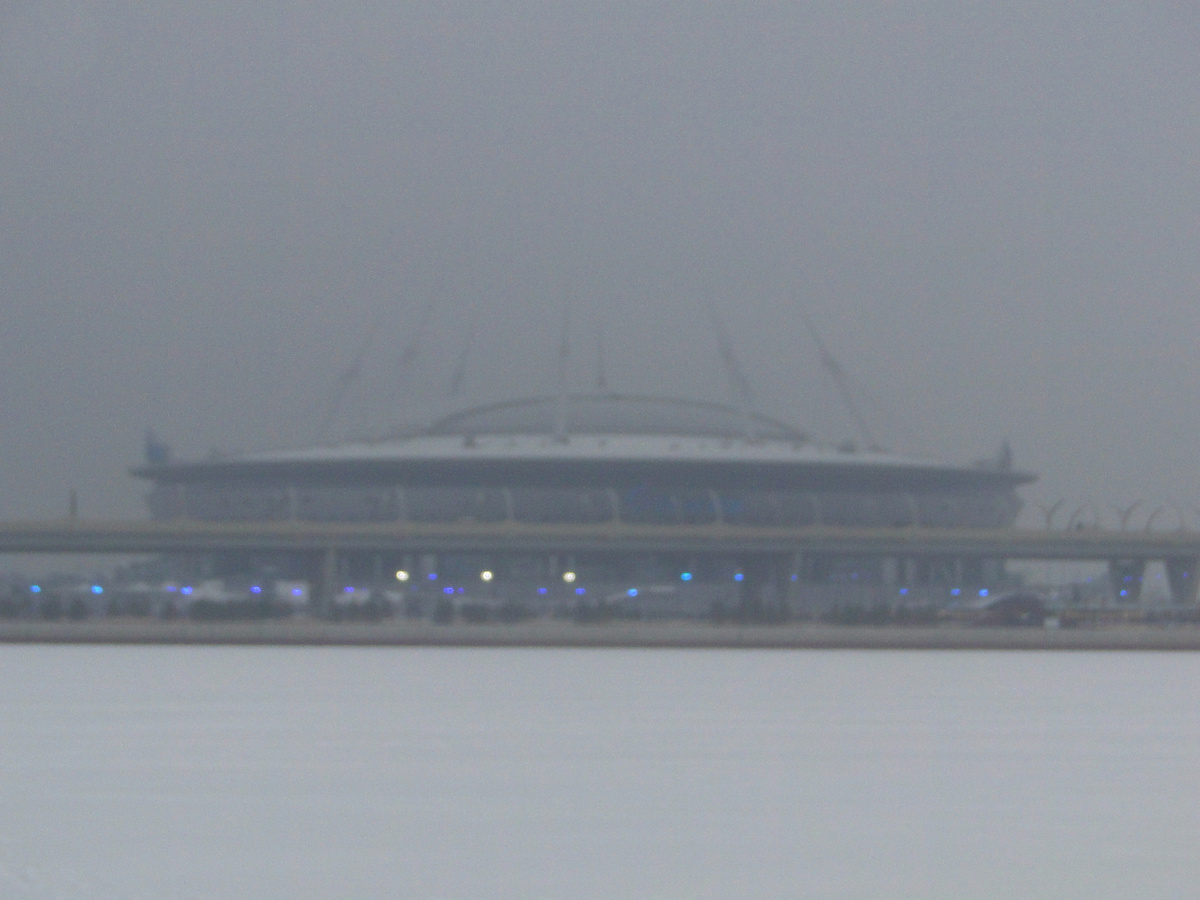 После обеда опустился туман и стало совсем промозгло...