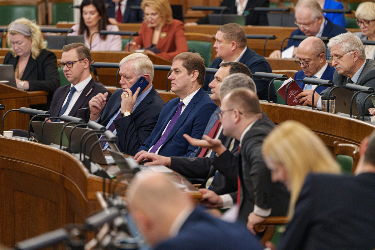 Заседание Сейма Латвии © CC BY-SA 2.0 / Saeima / Reinis Inkēns