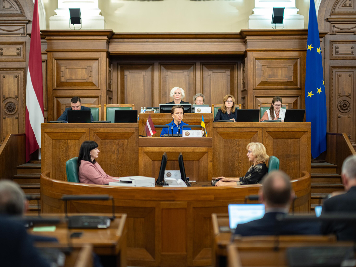 Заседание Сейма Латвии © CC BY-SA 2.0 / Saeima / Reinis Inkēns