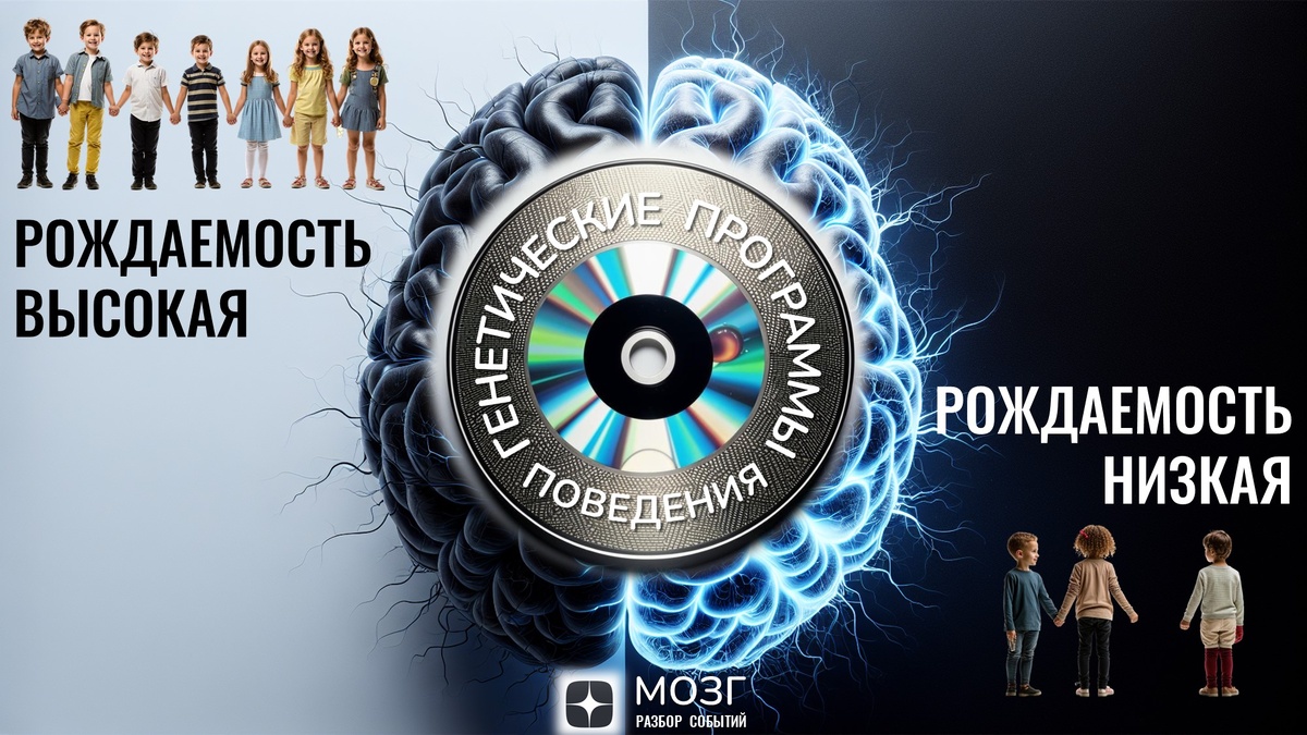 Рождаемость организуют и регулируют её генетические программы подведения