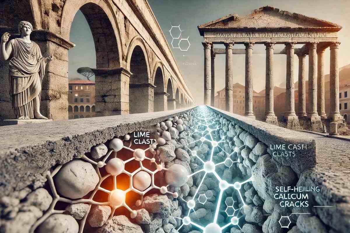 Древнеримский бетон | Прочность на века | Самовосстановление