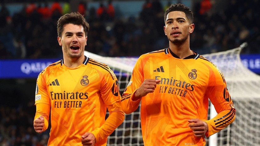     Футболисты «Реала» Браим Диас и Джуд Беллингем Gettyimages.ru Chris Brunskill/Fantasista / Contributor