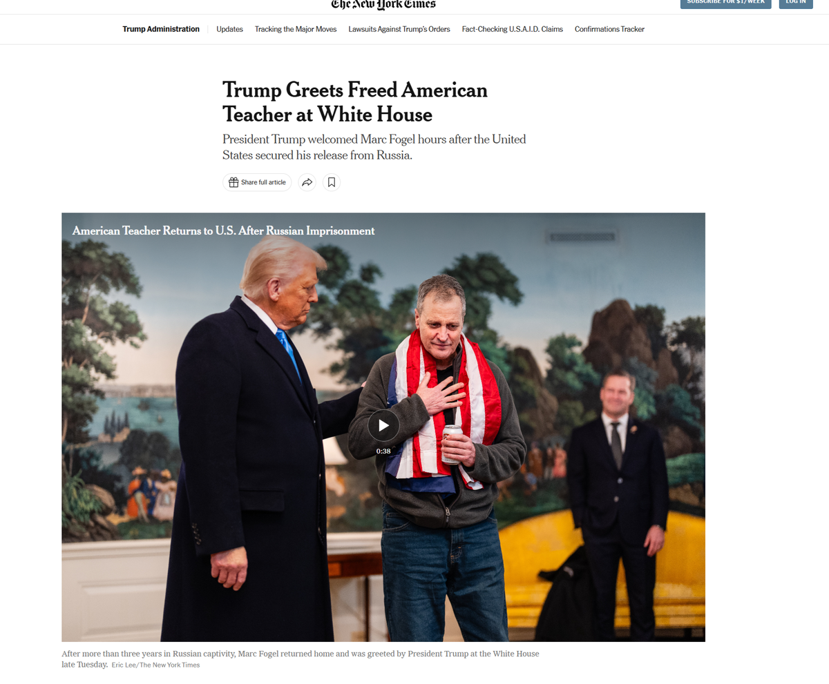 Показательно, что далеко не вся американская пресса обратила внимание на это событие. Некоторые либеральные СМИ предпочли сделать вид, что не заметили...