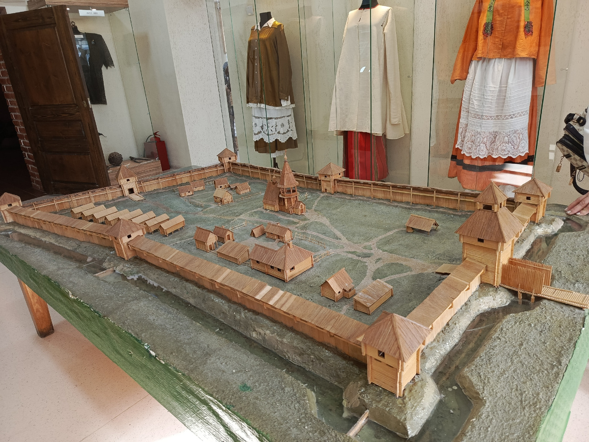 Макет крепости, Усманский краеведческий музей