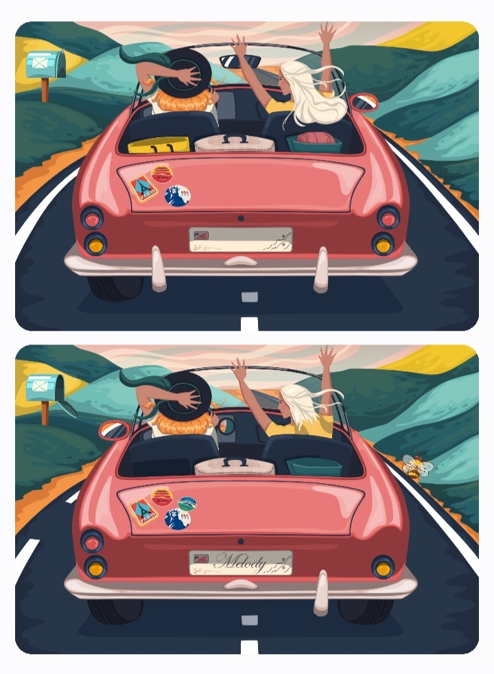 Найди различия на рисунках