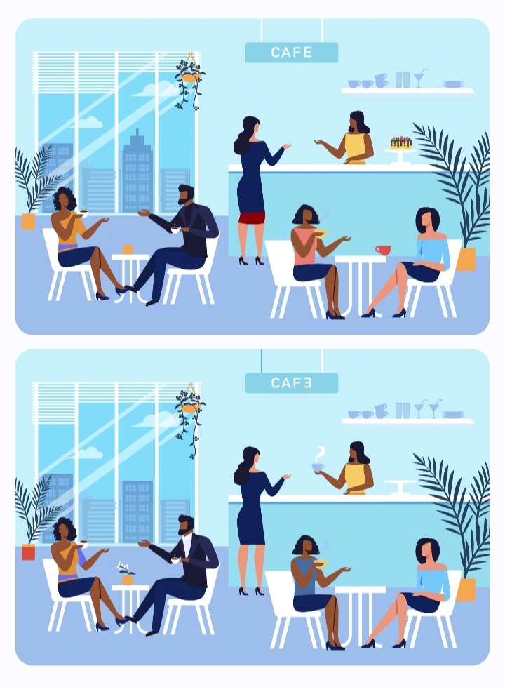 Найди различия на рисунках