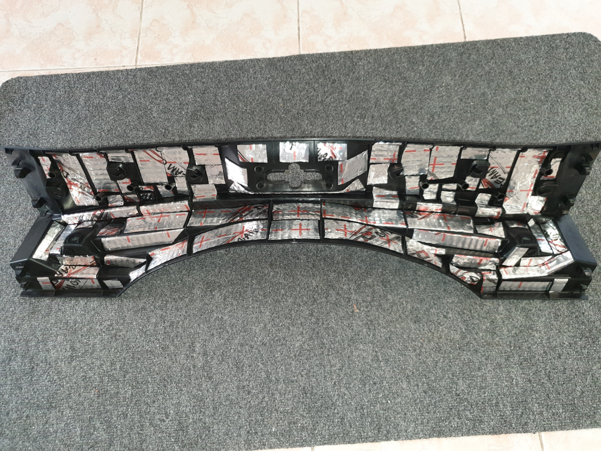 Первый слой виброизоляция.