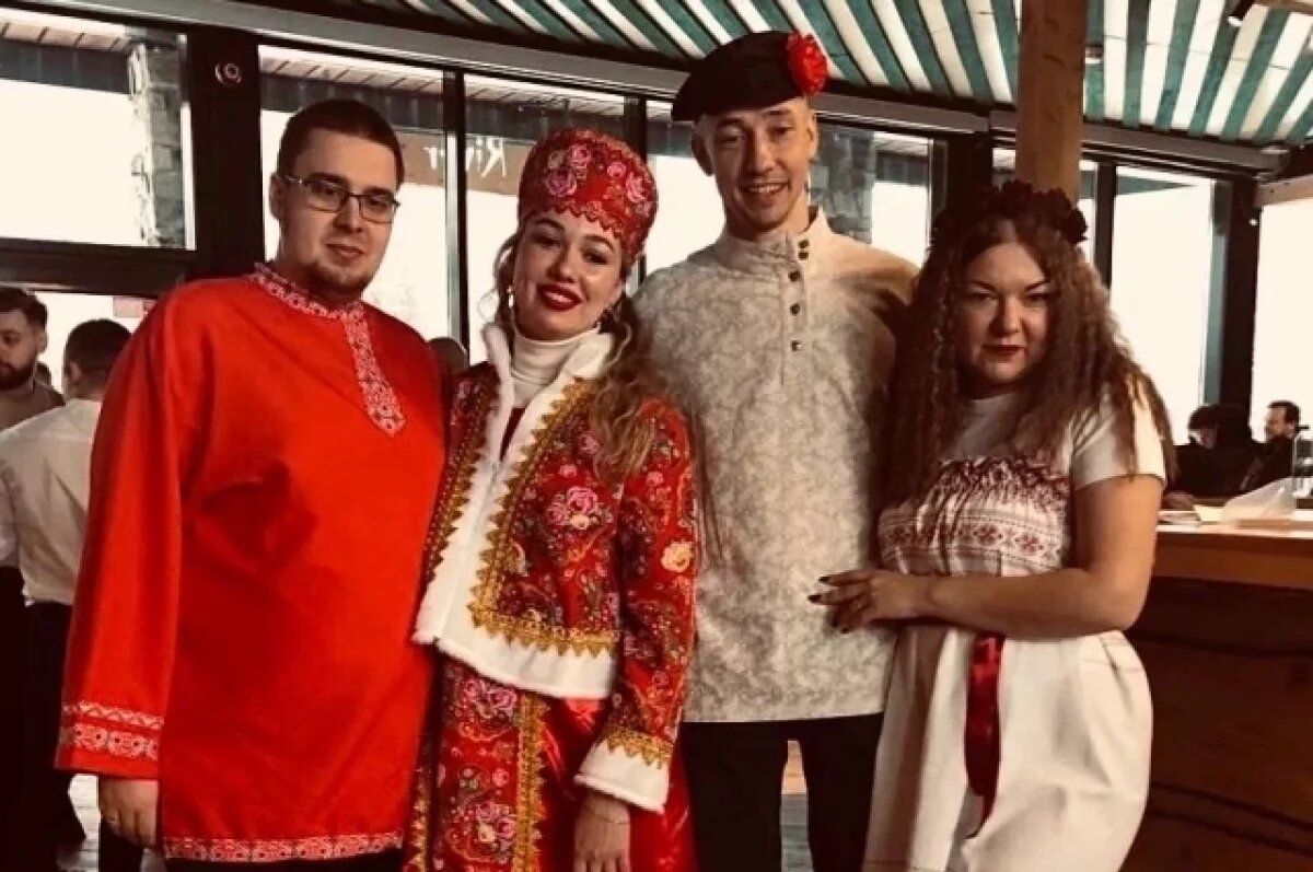    Студентка и выпускник Пермского университета сыграли народную свадьбу на ТВ