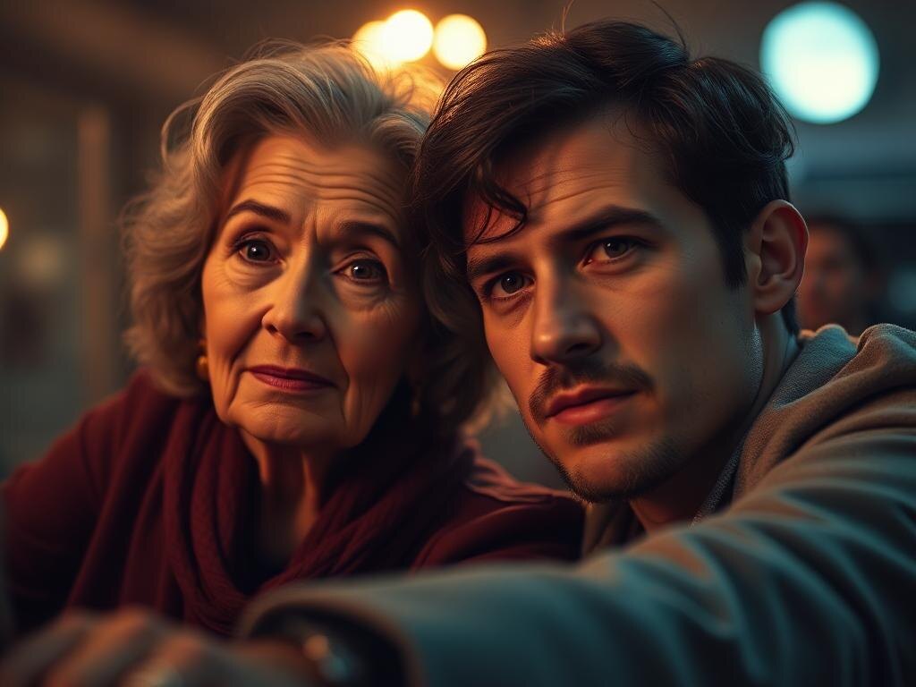 Мама с Алексеем