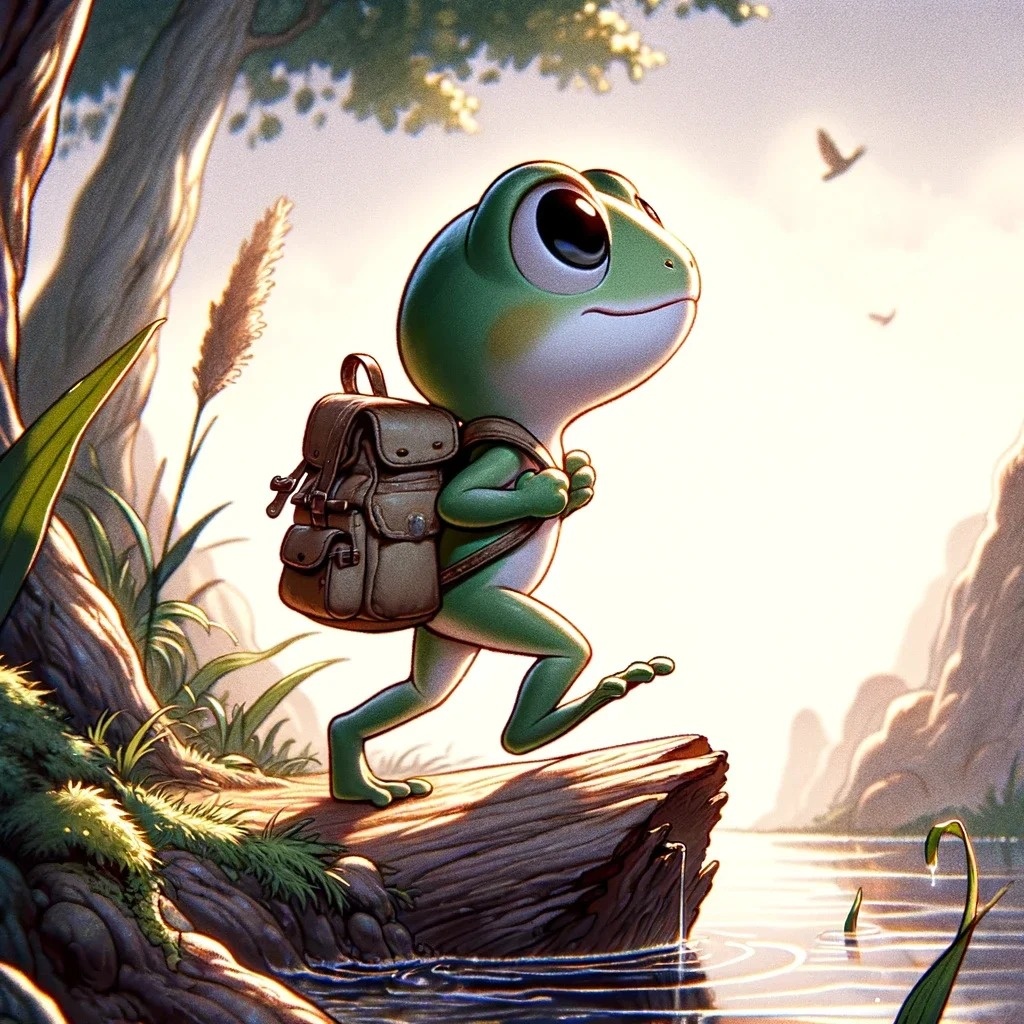 Лягушка путешественница