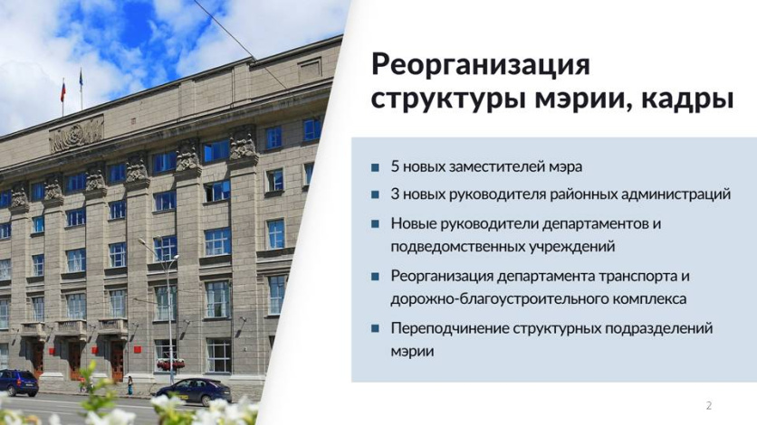 Презентация: мэрия Новосибирска