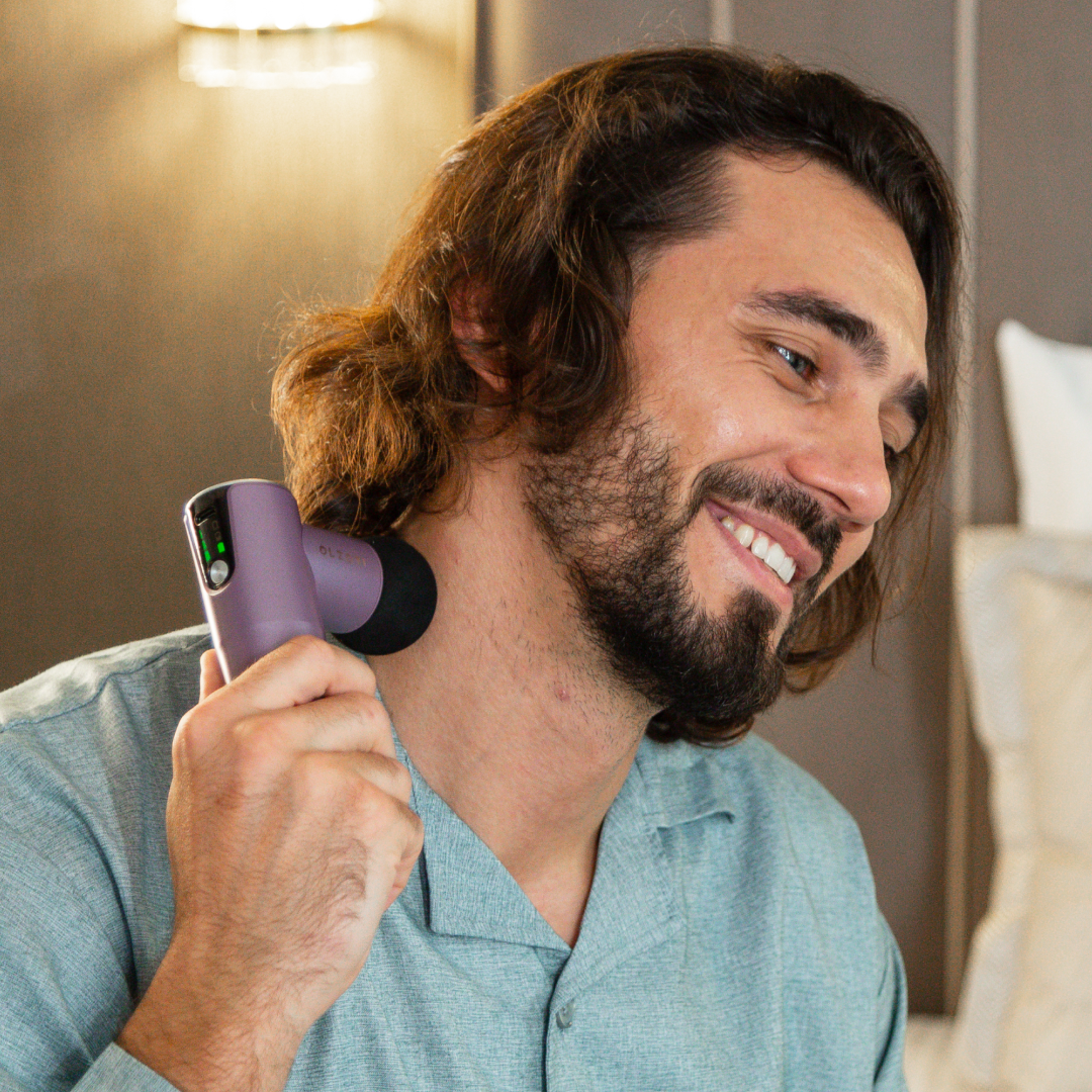 Перкуссионный массажер X-Lift с насадками для лица, тела и кожи головы