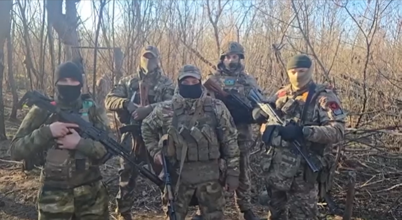 Кадр из видеообращения: Telegram-канал «Русская Община ZOV»