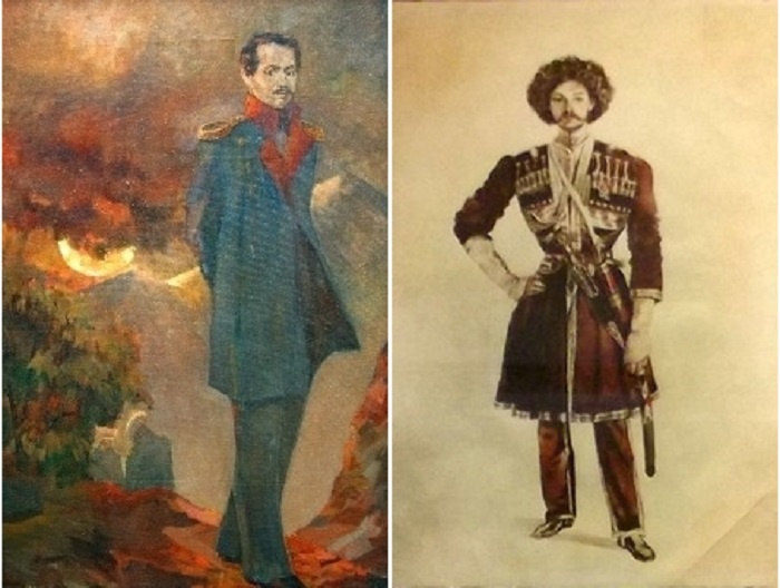 Лермонтов и Мартынов