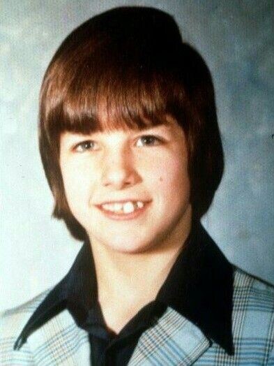 Том Круз в детстве. 