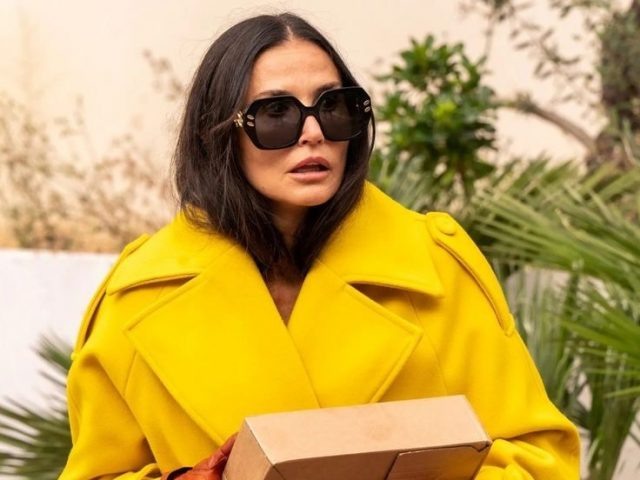    Деми Мур. Кадр из фильма «Субстанция»