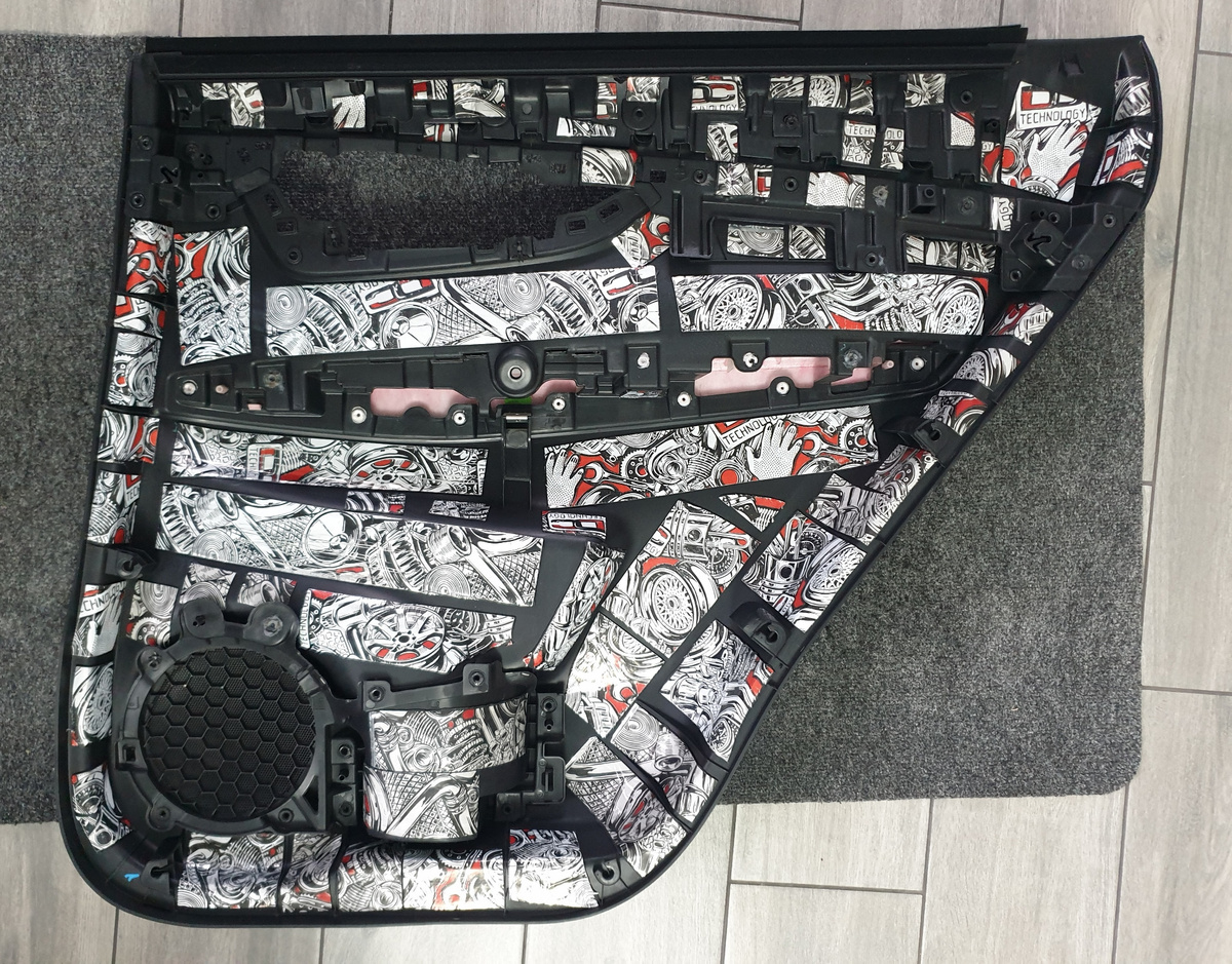 Первый слой виброизоляция.