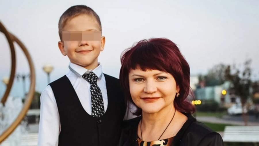 Галина Морозова с сыном Александром. Фото: открытые источники