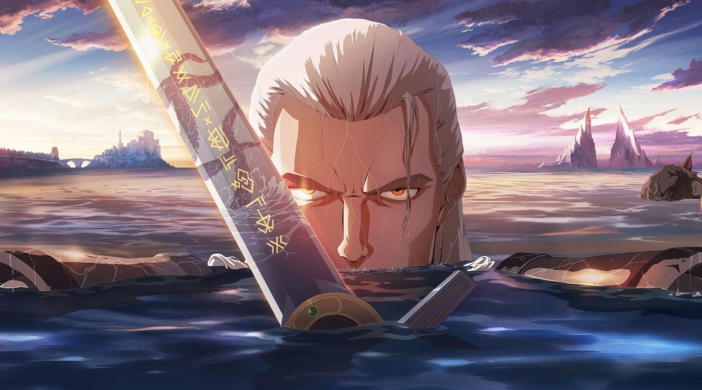     Постер аниме-фильма «Ведьмак: Сирены глубин» (2025)