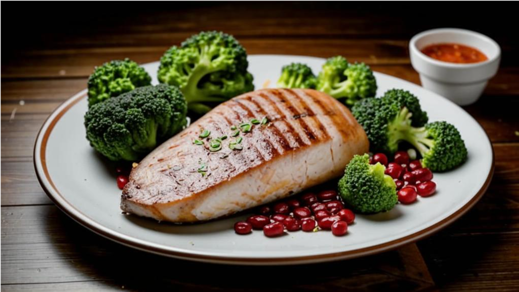 Ориентируйтесь на 4-х разовое питание со средним размером порций. Первый приём пищи планируйте в течении часа после пробуждения, а последний за 2-3 часа до сна.