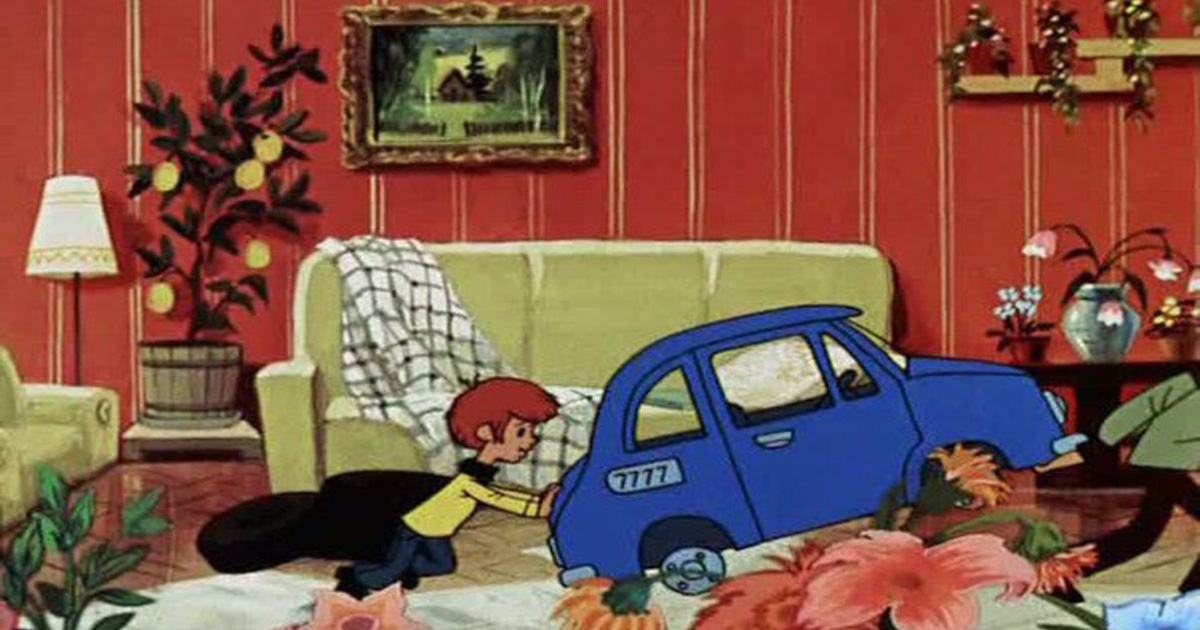 Кадр из одноименного мультфильма Простоквашино. 