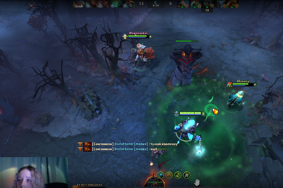 Тыкают на мёртвого тиммейта (Sakura_Miwka)